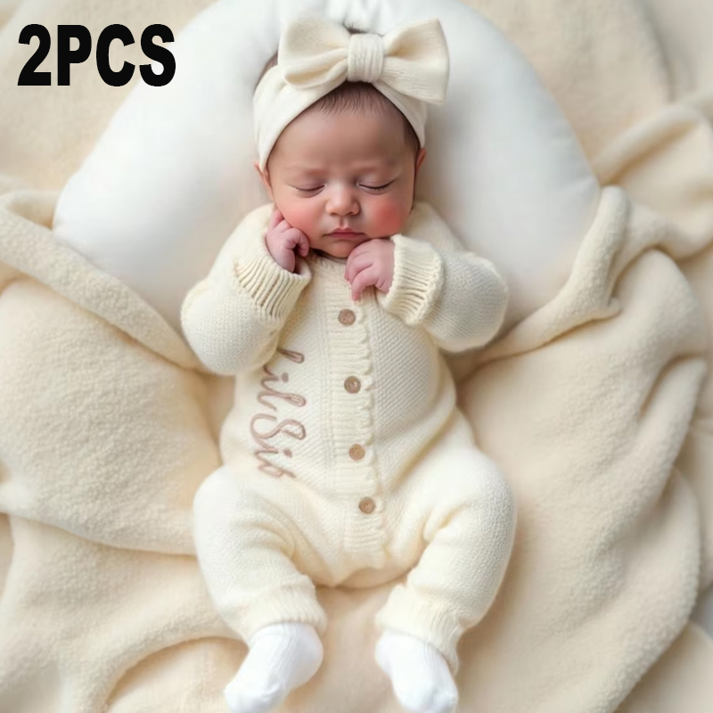 Ylsteed 2Pcs Knitted Newborn P - Romper Onesie Baby 评论和价格