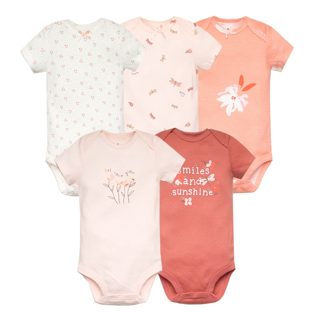 5pcs/lot Baby Bodysuit Fashion - Baby Clothing Deals 评论和价格