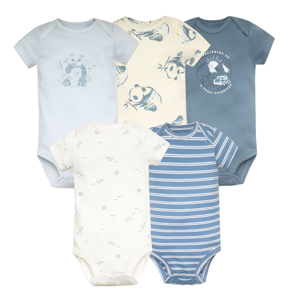 5pcs/lot Baby Bodysuit Fashion - Baby Clothing Deals 评论和价格