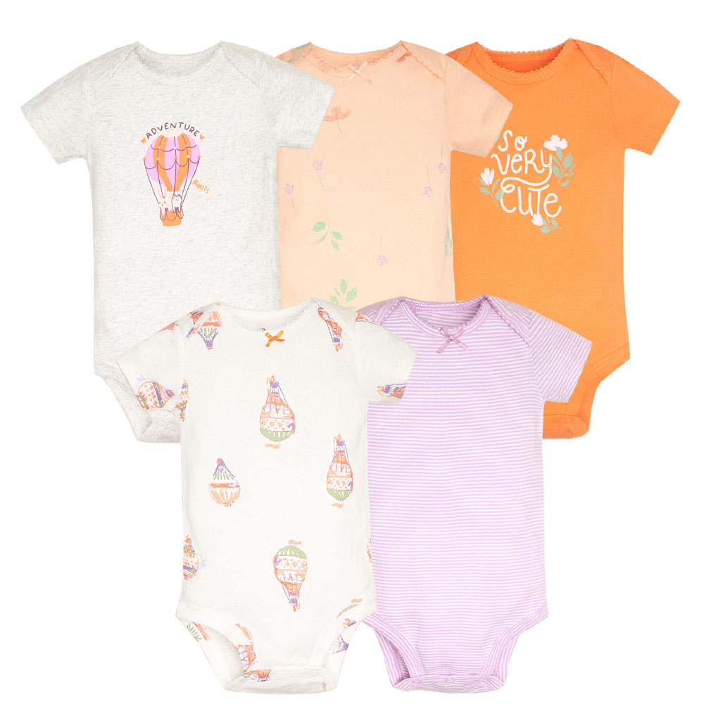 5pcs/lot Baby Bodysuit Fashion - Baby Clothing Deals 评论和价格