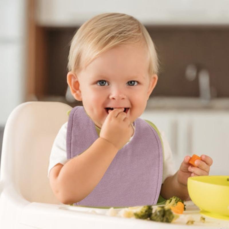 A5YC Pack of 4pcs Baby Burp Cl - Printed Bibs Pack 评论和价格