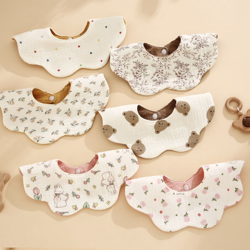 1-Pack Newborn Bibs, Reversibl - Printed Bibs Pack 评论和价格