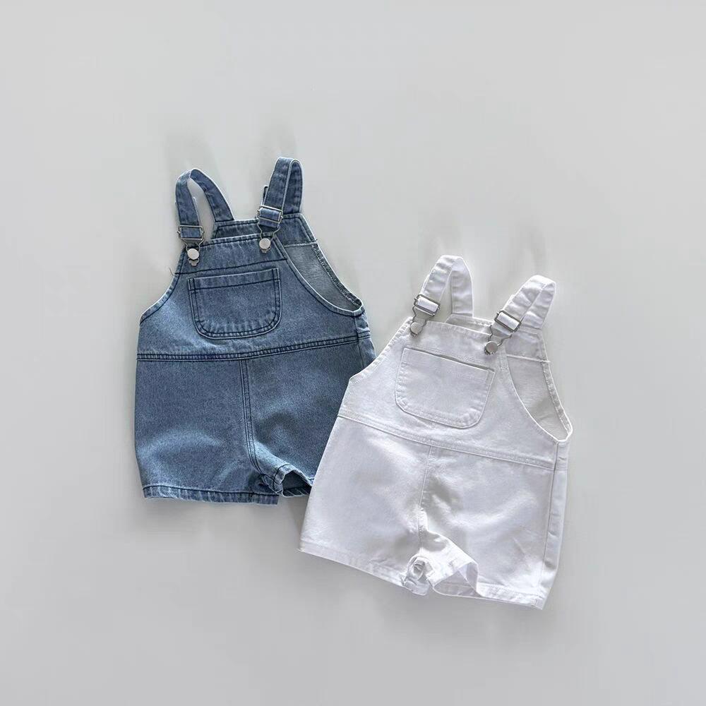 2025 Summer New Children Denim - Baby Overall Denim 评论和价格