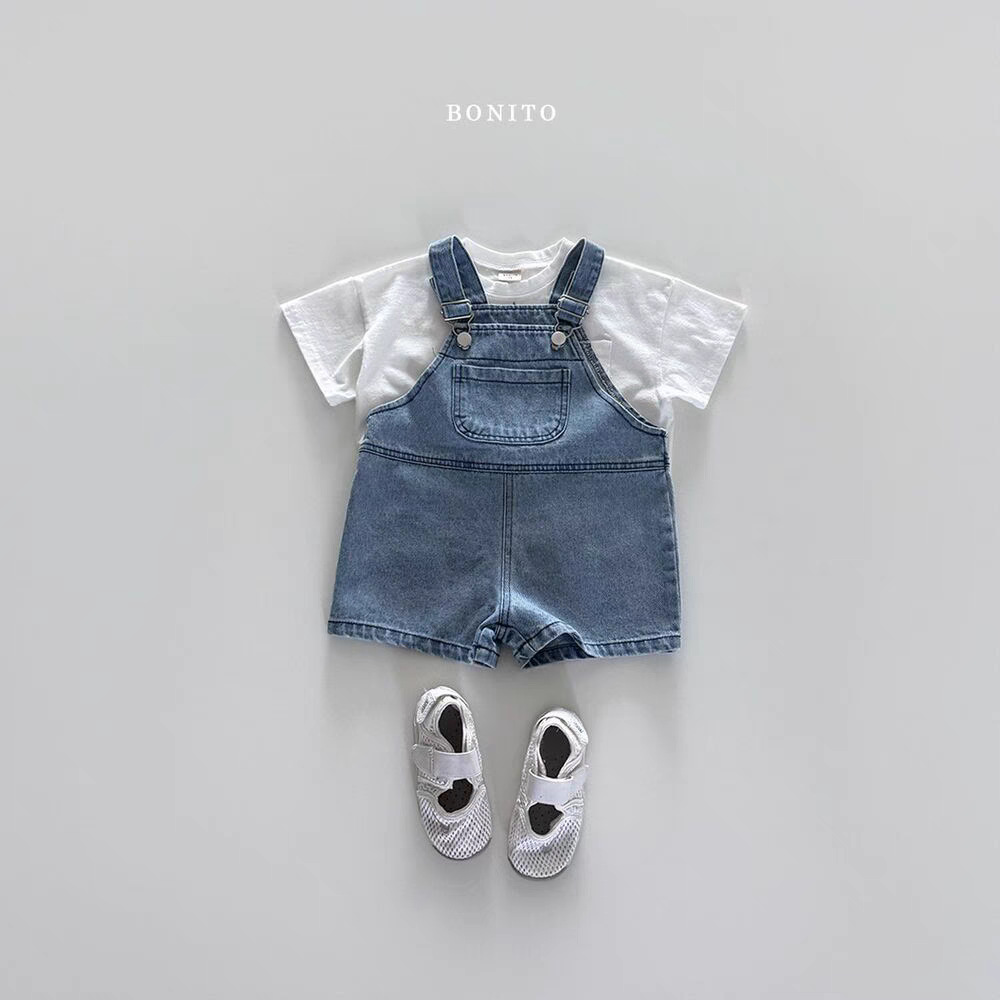 2025 Summer New Children Denim - Baby Overall Denim 评论和价格