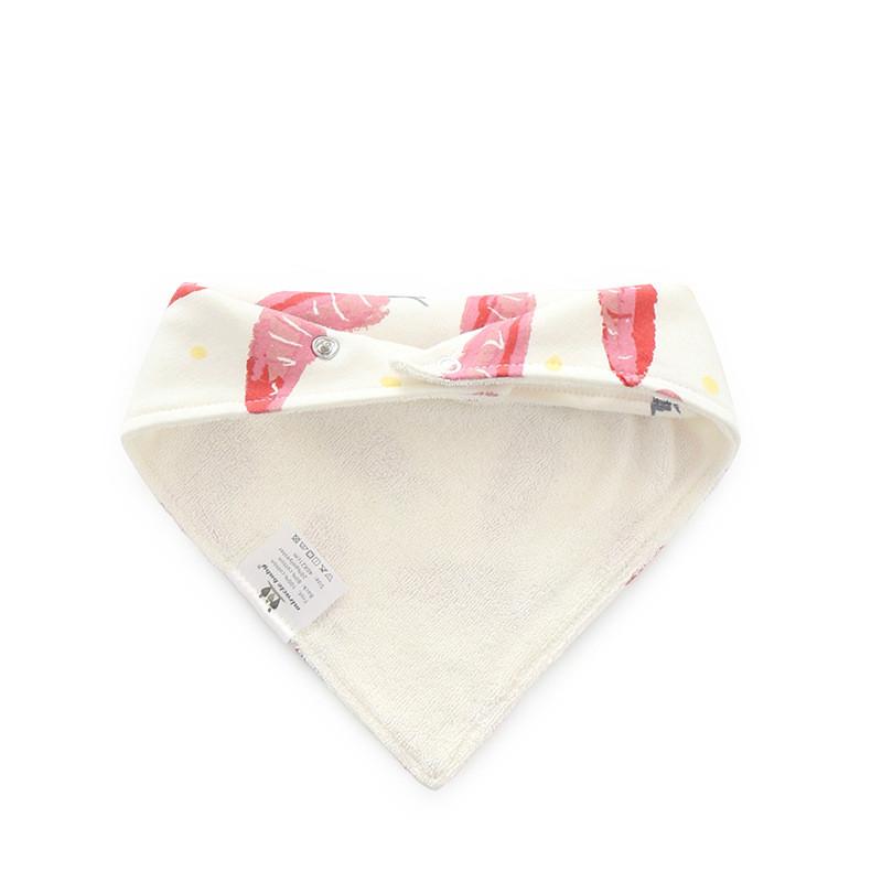 3pcs/pack Pure Cotton Baby Sca - Printed Bibs Pack 评论和价格