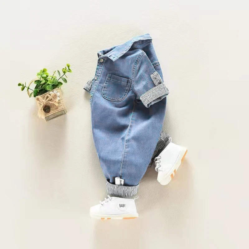DIIMUU Baby Children Boys Clot - Baby Overall Denim 评论和价格