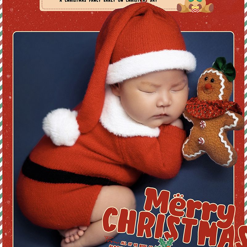 Santa Claus Newborn Photo Clot - Romper Onesie Baby 评论和价格