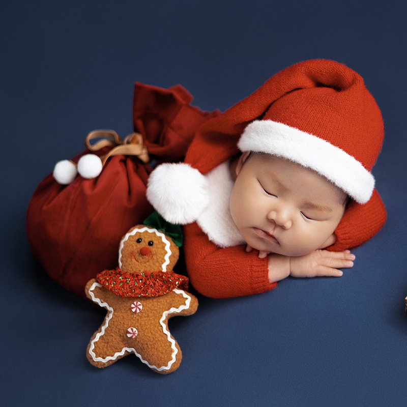 Santa Claus Newborn Photo Clot - Romper Onesie Baby 评论和价格