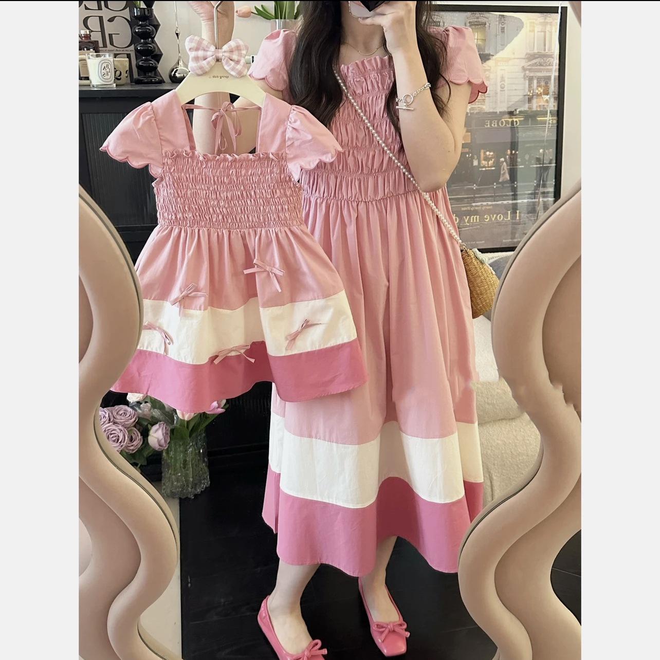 2024 Summer Mom and Daughter M - Baby Clothing In Summer 评论和价格