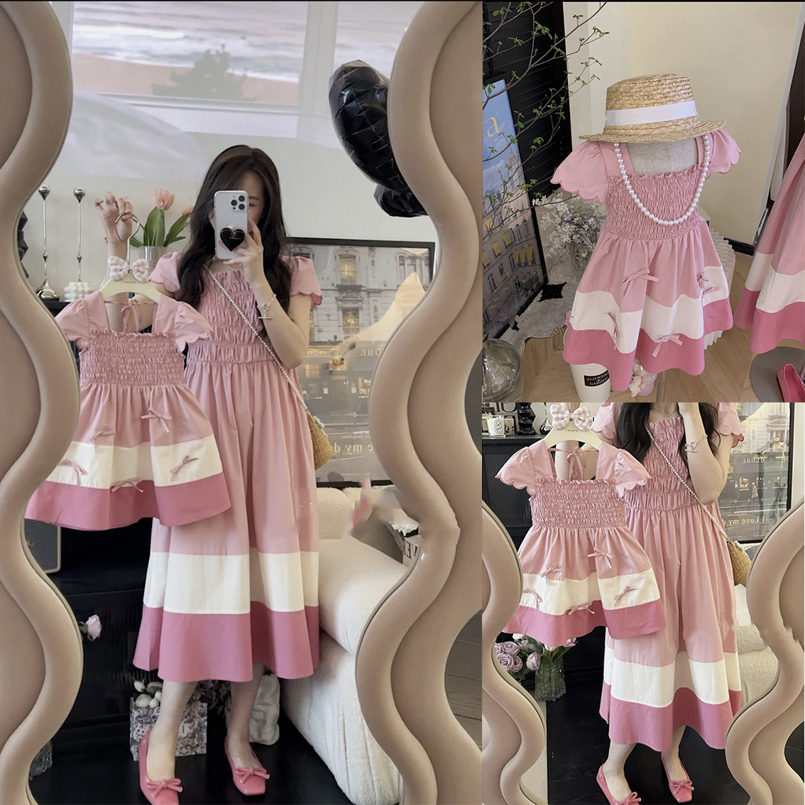 2024 Summer Mom and Daughter M - Baby Clothing In Summer 评论和价格