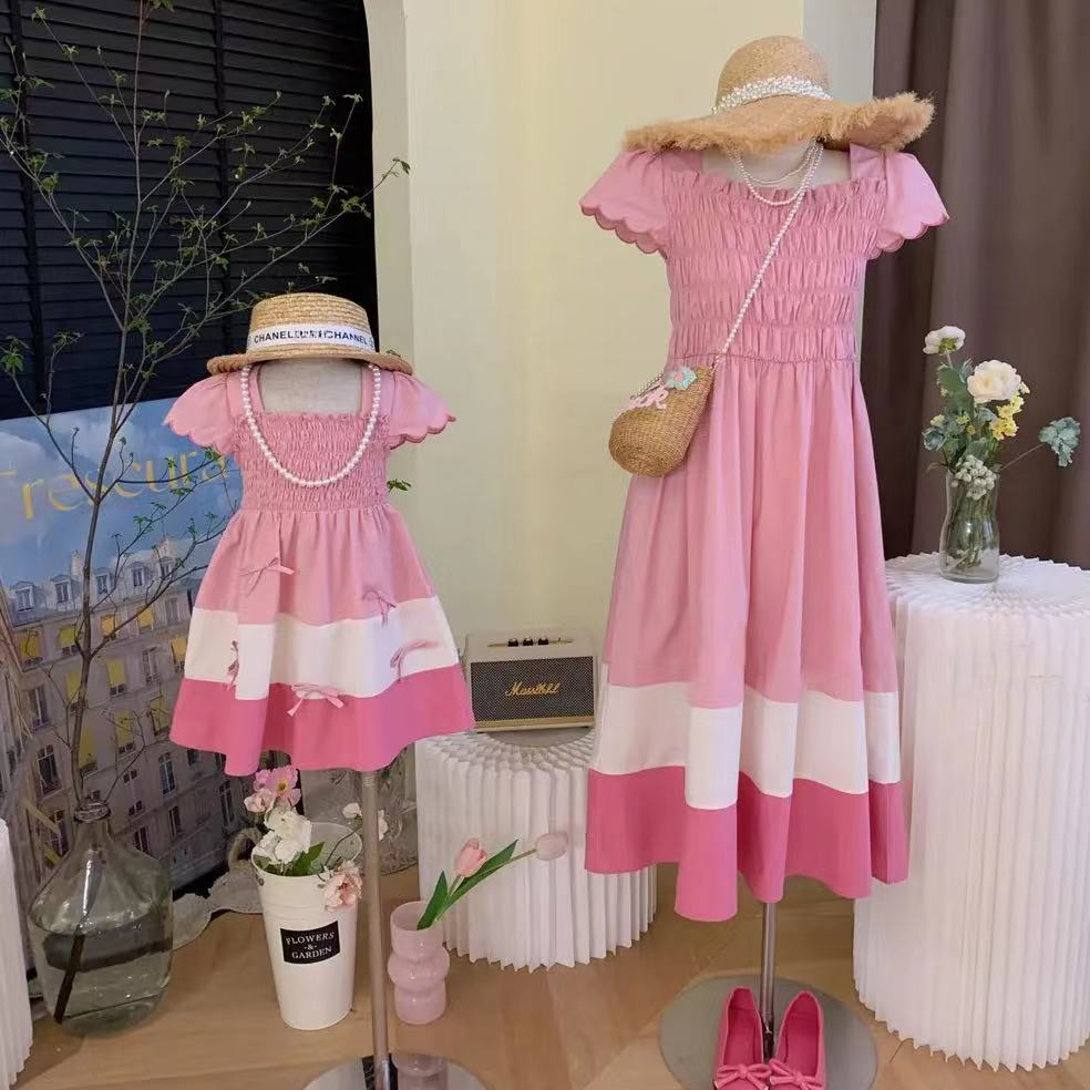 2024 Summer Mom and Daughter M - Baby Clothing In Summer 评论和价格