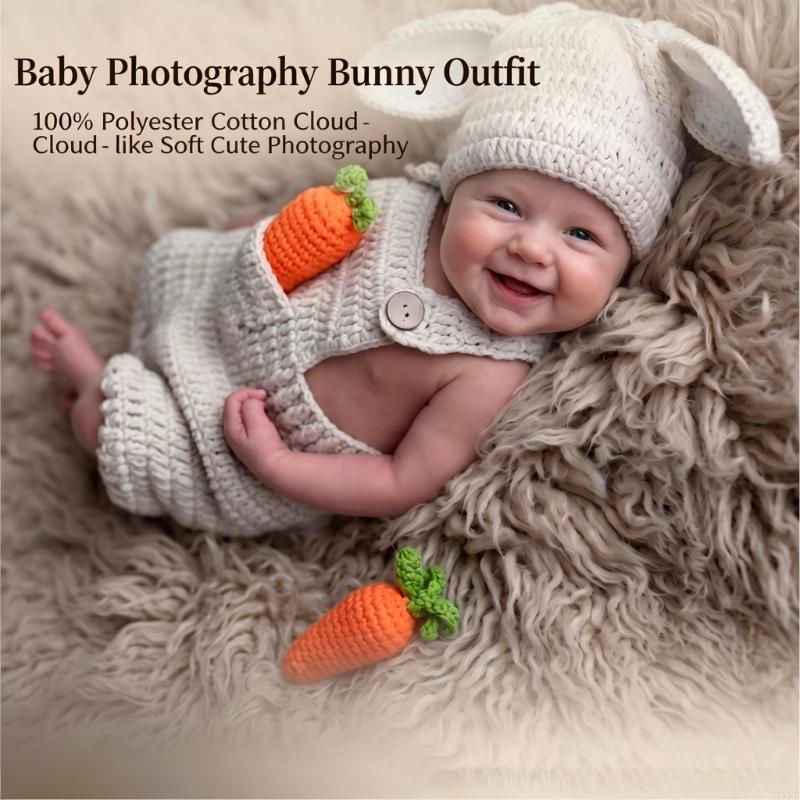 Crochet Knitted Newborn Photog - Romper Onesie Baby 评论和价格