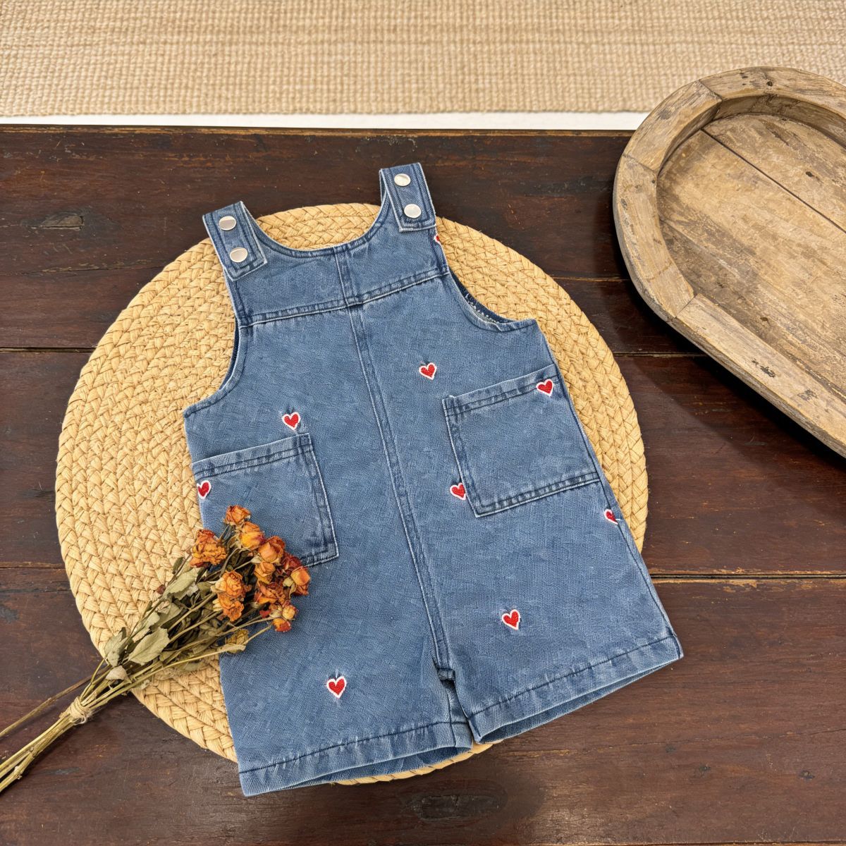 2026 Summer New Girls Denim Ov - Baby Overall Denim 评论和价格