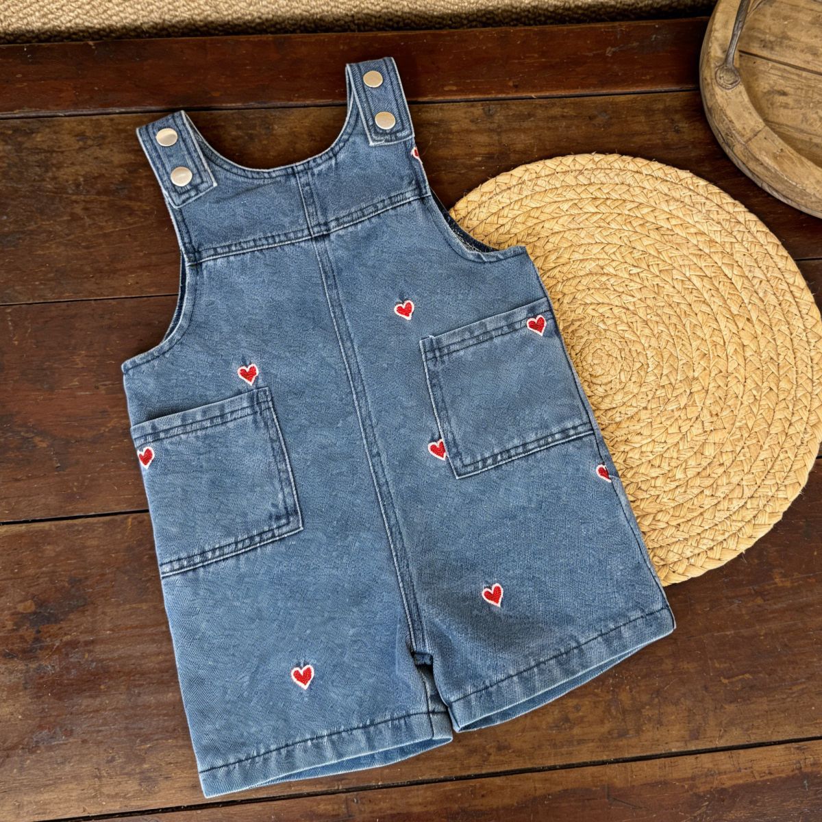 2026 Summer New Girls Denim Ov - Baby Overall Denim 评论和价格