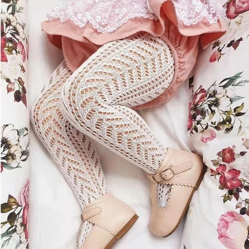 Summer Baby Girls Tights Hollo - Baby Clothing In Summer 评论和价格