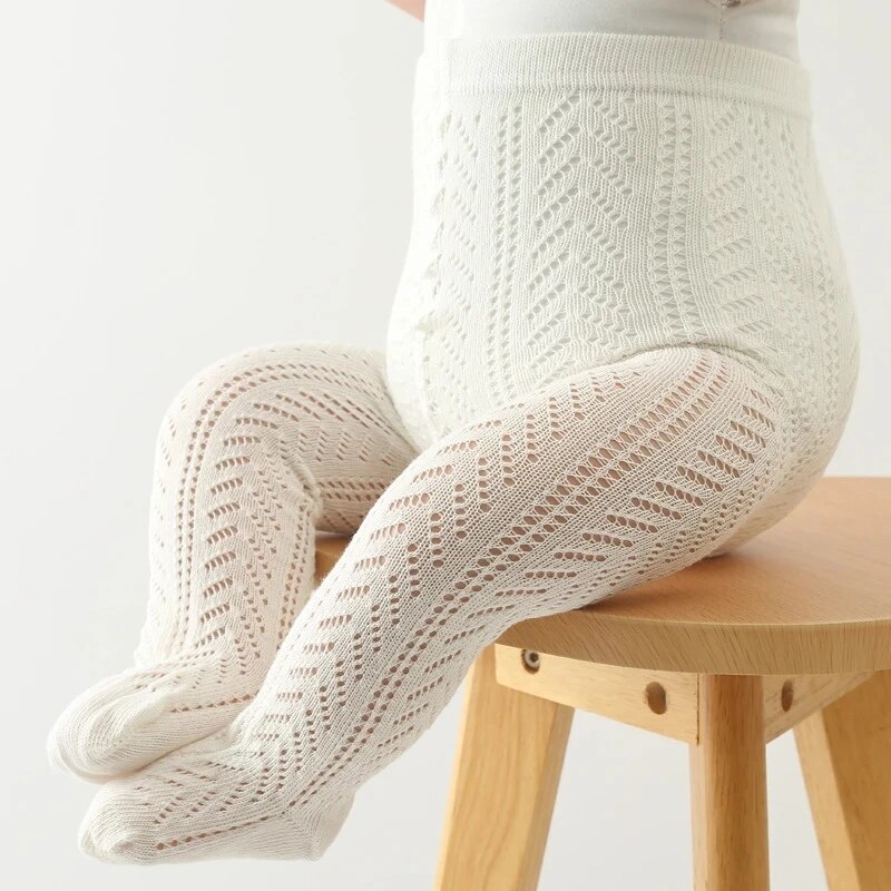 Summer Baby Girls Tights Hollo - Baby Clothing In Summer 评论和价格