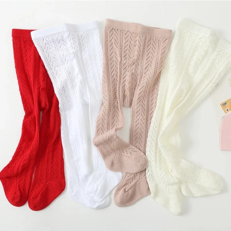 Summer Baby Girls Tights Hollo - Baby Clothing In Summer 评论和价格