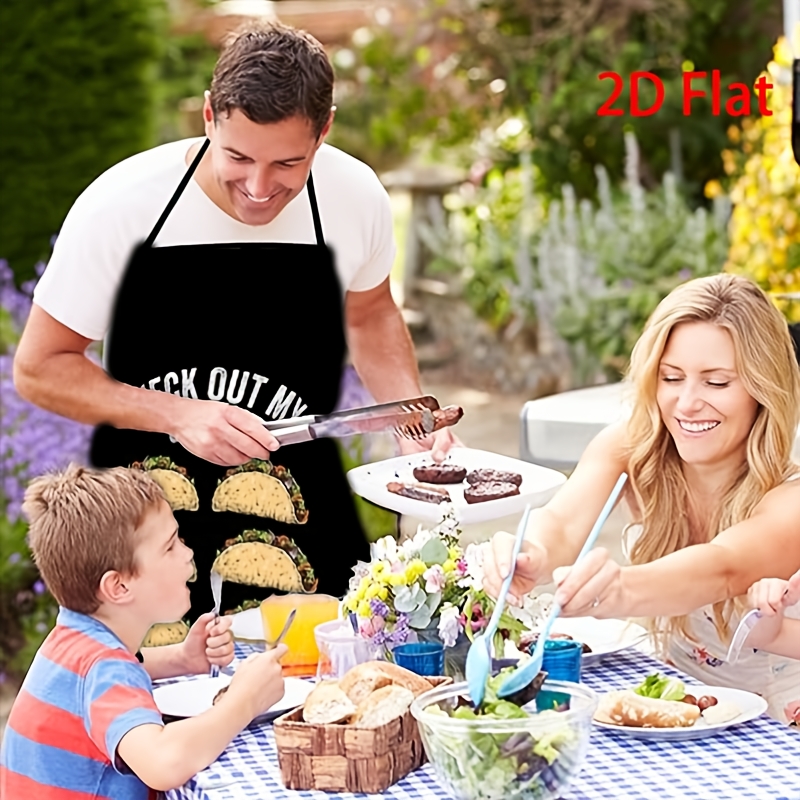 Funny Taco Apron, Check Out My - Printed Bibs Pack 评论和价格