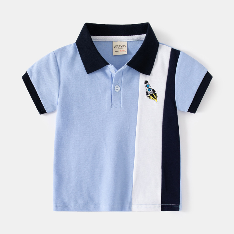 Baby Boy Toddler Polo Shirts f - Baby Clothing In Summer 评论和价格