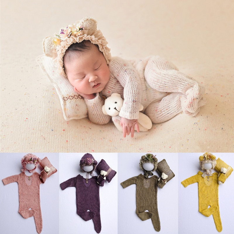 Newborn Photography Props  New - Romper Onesie Baby 评论和价格