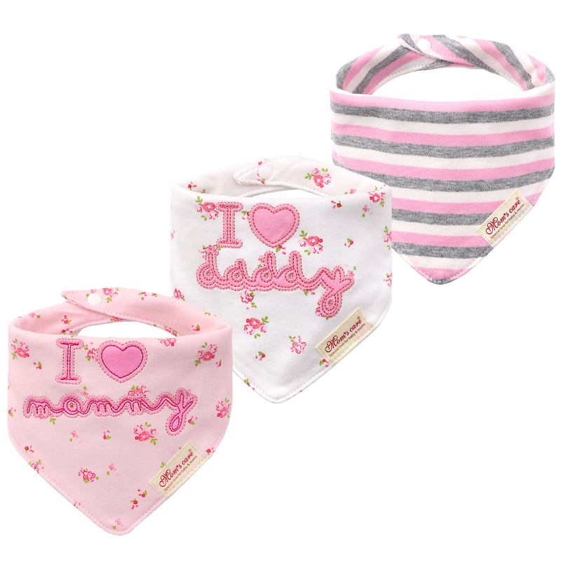 Triangle towel Baby products c - Printed Bibs Pack 评论和价格